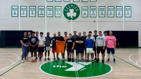 Brendan Hayes at Founders Basketball