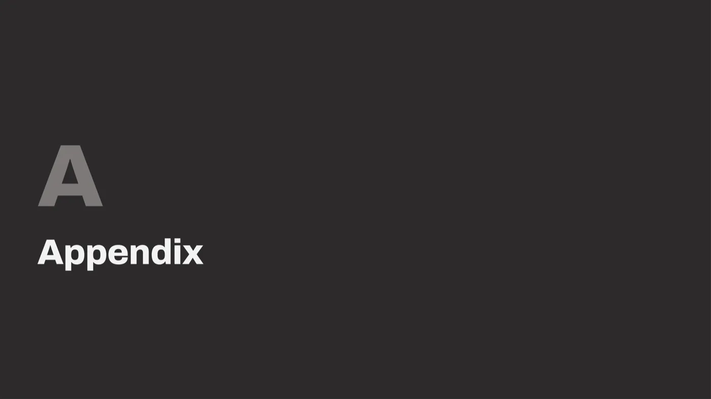 Slide 11, Appendix.